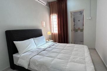 Ipoh botani margosa fully furnished double storey corner house for rent