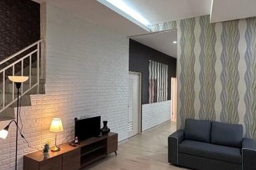 Ipoh botani margosa fully furnished double storey corner house for rent