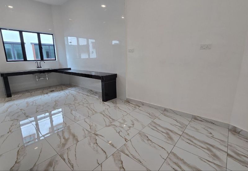 Ipoh klebang perdana facing field double storey new house for rent