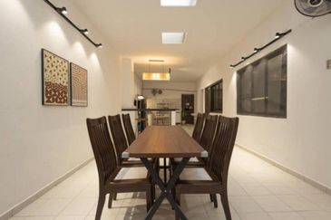 Ipoh pasir pinji hoover fully furnished renovated single storey house for rent