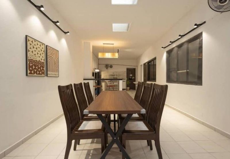 Ipoh pasir pinji hoover fully furnished renovated single storey house for rent