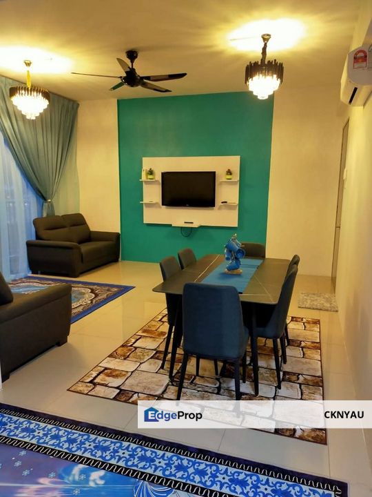 Ipoh meru casa kayangan fully furnished condo for rent, Perak, Meru