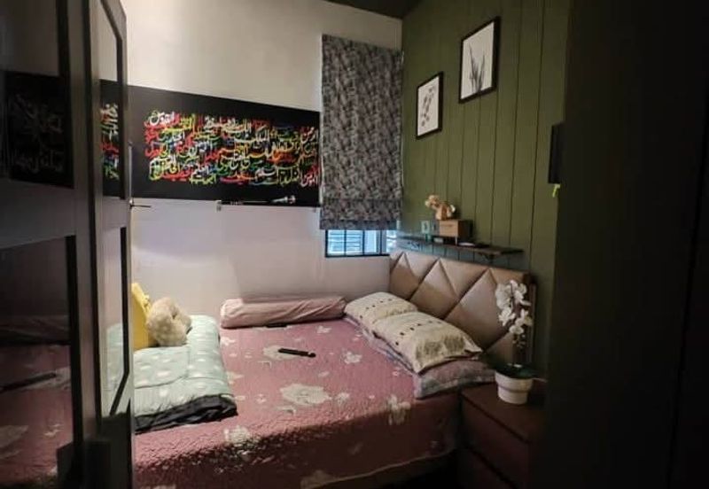 Ipoh meru perdana partial furnished renovated single storey house for rent