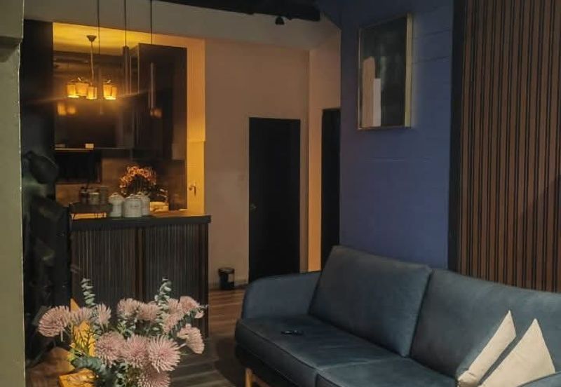 Ipoh meru perdana partial furnished renovated single storey house for rent