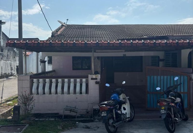 Ipoh menglembu taman wang single storey endlot house for sale