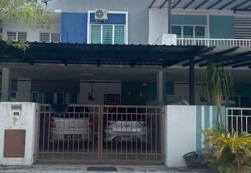 Ipoh meru suria renovated double storey house for rent