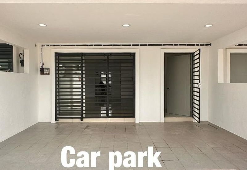 Ipoh klebang renovated partial furnished double storey house for rent