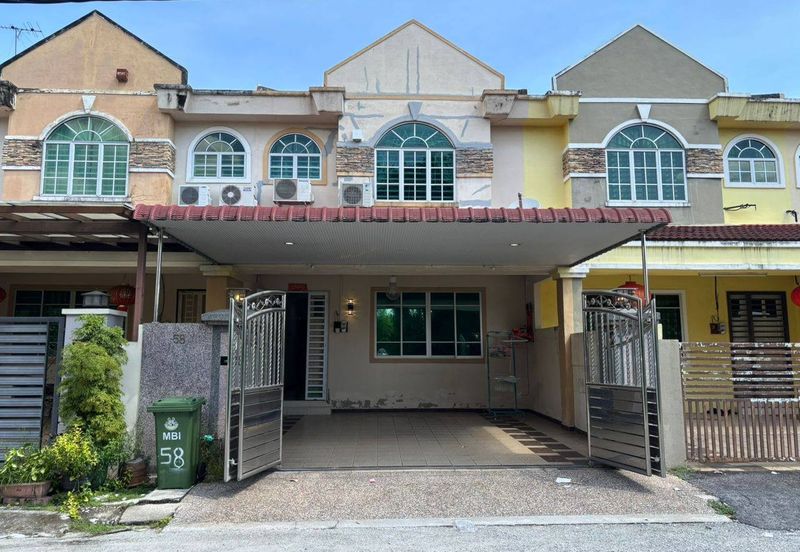 Ipoh menglembu renovated extended fully furnished double storey house for sale