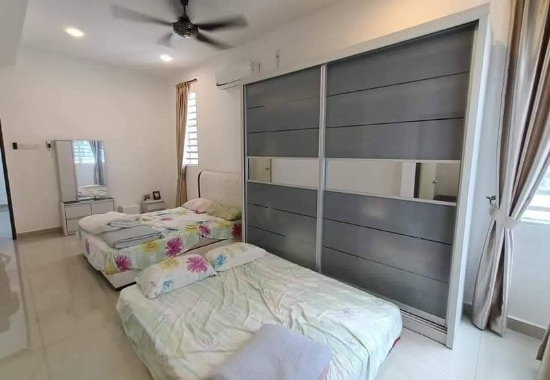 Ipoh tasek nova fully furnished 2 storey semi-d house for rent