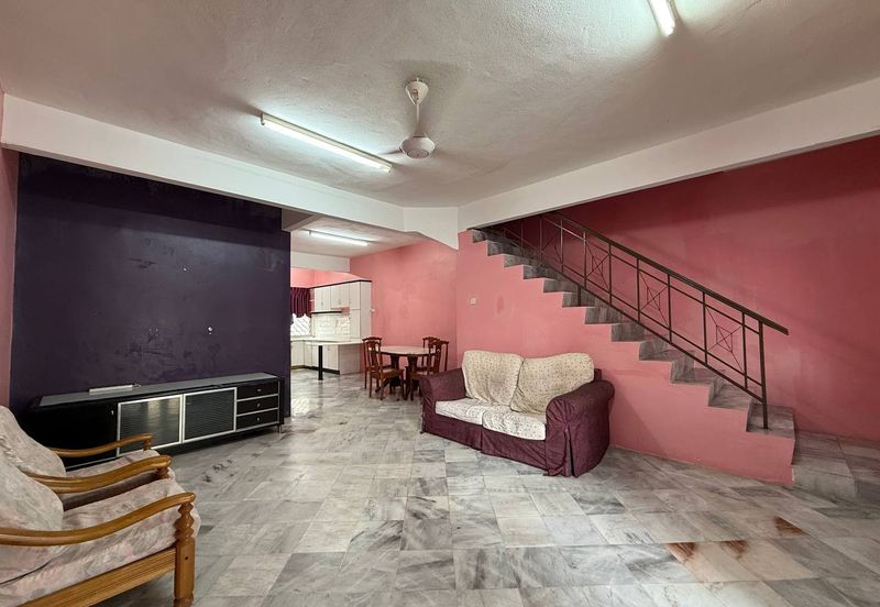 Ipoh gunung rapat renovated double storey house for rent