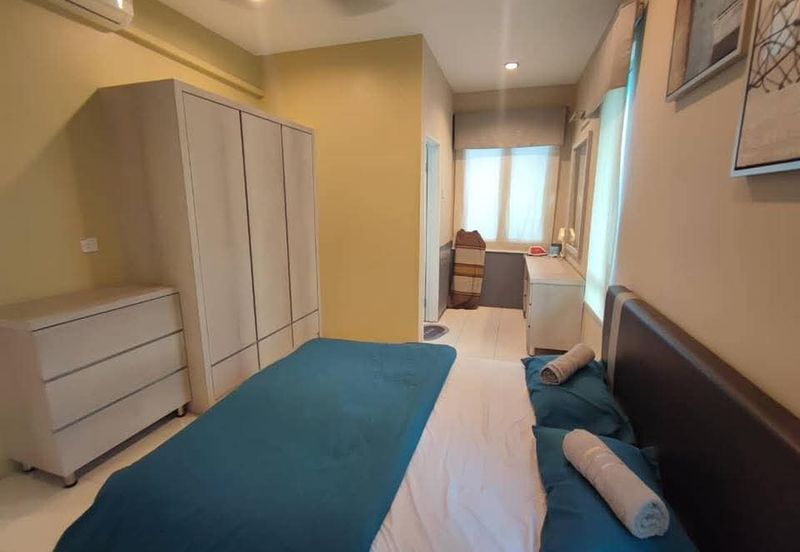 Ipoh bercham anjung megah fully furnished renovated 3 storey house for rent