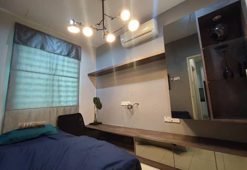 Ipoh bercham anjung megah fully furnished renovated 3 storey house for rent