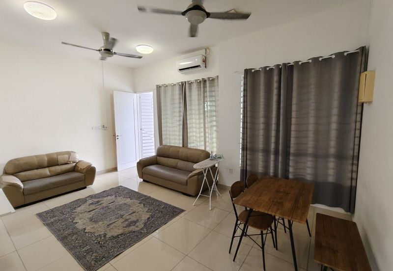 Ipoh klebang putra partial furnished facing field single storey house for rent