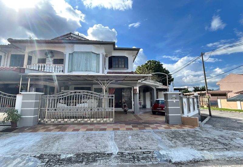 Ipoh bercham anjung megah  2 storey corner house for sale