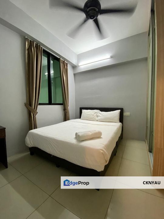 Ipoh town kinta riverfront fully furnished 2 rooms condo for rent, Perak, Kinta