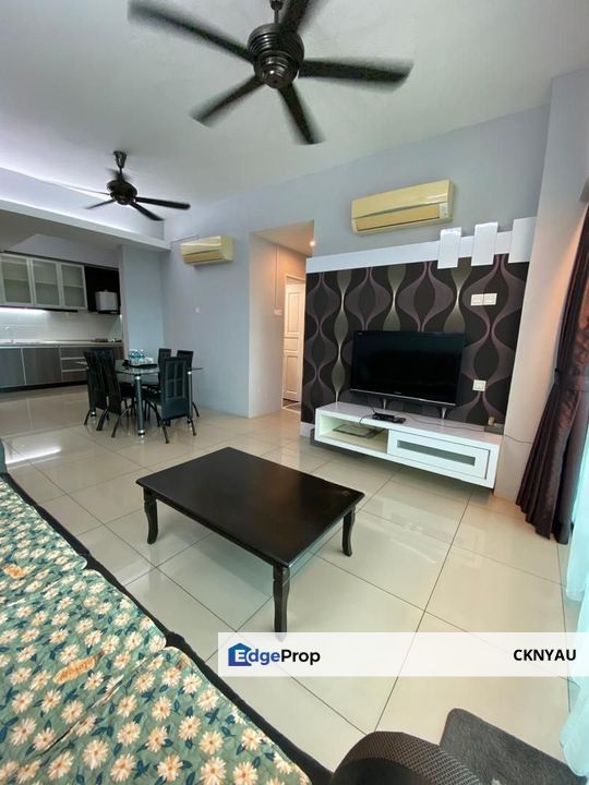 Ipoh town kinta riverfront fully furnished 2 rooms condo for rent, Perak, Kinta