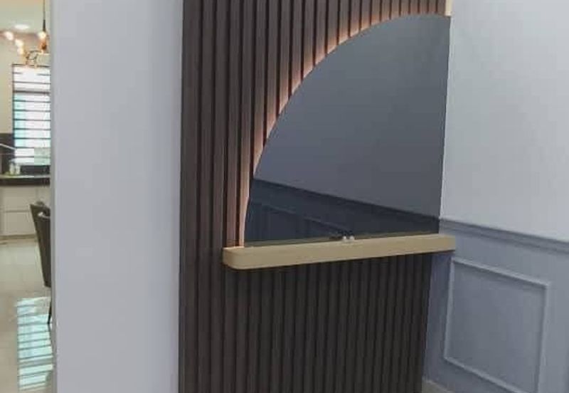 Ipoh meru perdana partial furnished 2 storey house for rent