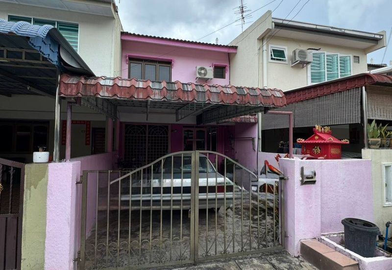 Ipoh bercham renovated extended double storey house for sale
