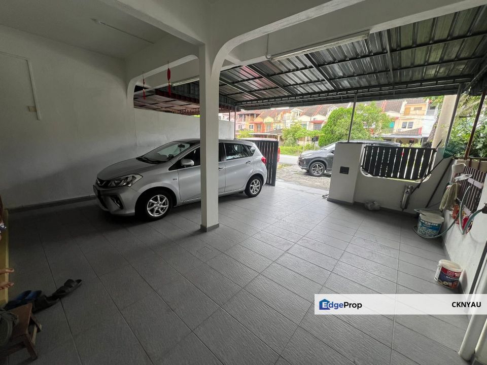 Ipoh Ampang renovated extended double storey house for sale, Perak, Ampang