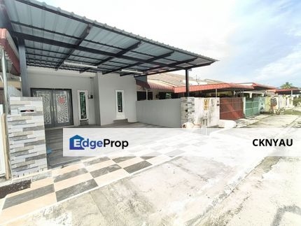 Ipoh pengkalan facing field renovated single storey house for sale, Perak, Ipoh