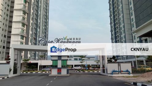 Ipoh meru casa kayangan corner unit condo for rent, Perak, Meru