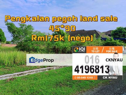 Ipoh pengkalan pegoh super big residential bungalow land for sale, Perak, Ipoh