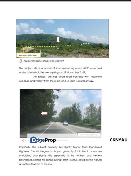 Ipoh Silibin suitable for housing development residential land for sale, Perak, Ipoh