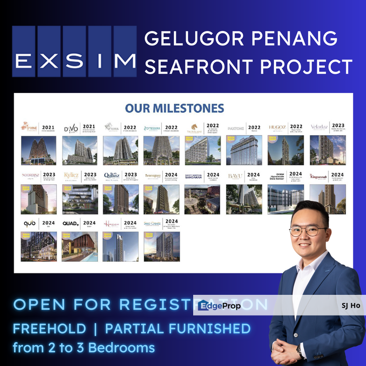 EXSIM New Launch Project in Gelugor Penang (Near The Light & Opposite E-Gate), Penang, Gelugor