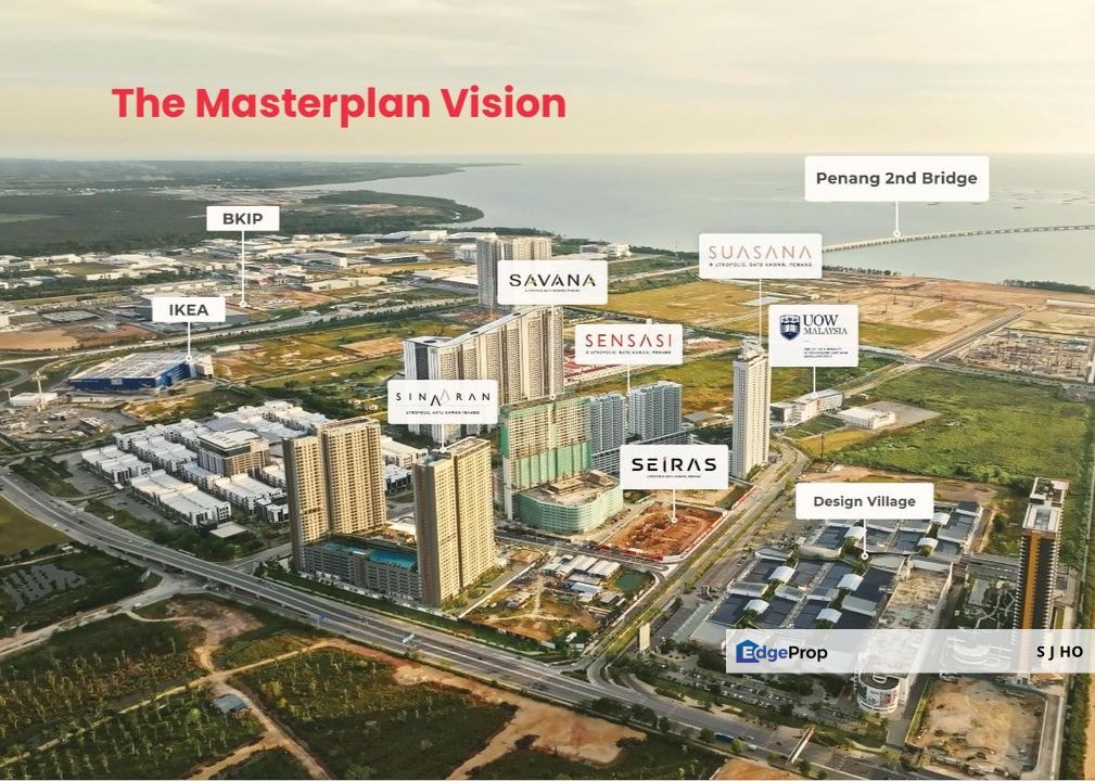 SEIRAS Residences - Penang Batu Kawan First Triple Key / Dual Key Condo, Penang, Seberang Perai