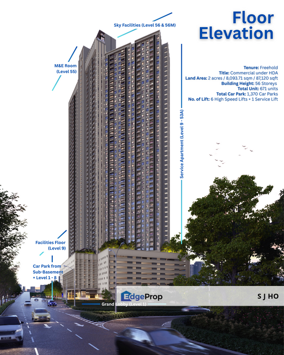 Exsim Penang Luxury Seafront Service Apartment (Opposite E-Gate Gelugor, Near Penang Bridge), Penang, Gelugor