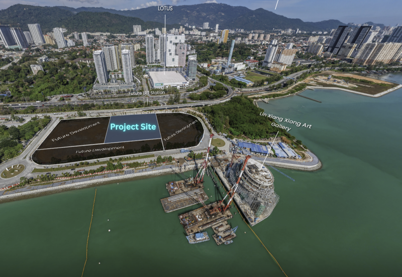 Exsim Penang Luxury Seafront Service Apartment (Opposite E-Gate Gelugor, Near Penang Bridge)