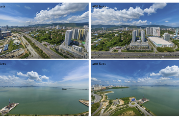 Exsim Penang Luxury Seafront Service Apartment (Opposite E-Gate Gelugor, Near Penang Bridge)