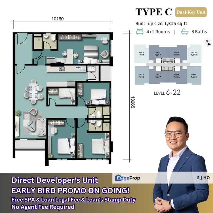 Altus Residency @ Perai Penang (New Super Low Density Luxury Condo), Penang, Prai