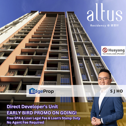 Altus Residency @ Perai Penang (New Super Low Density Luxury Condo), Penang, Prai