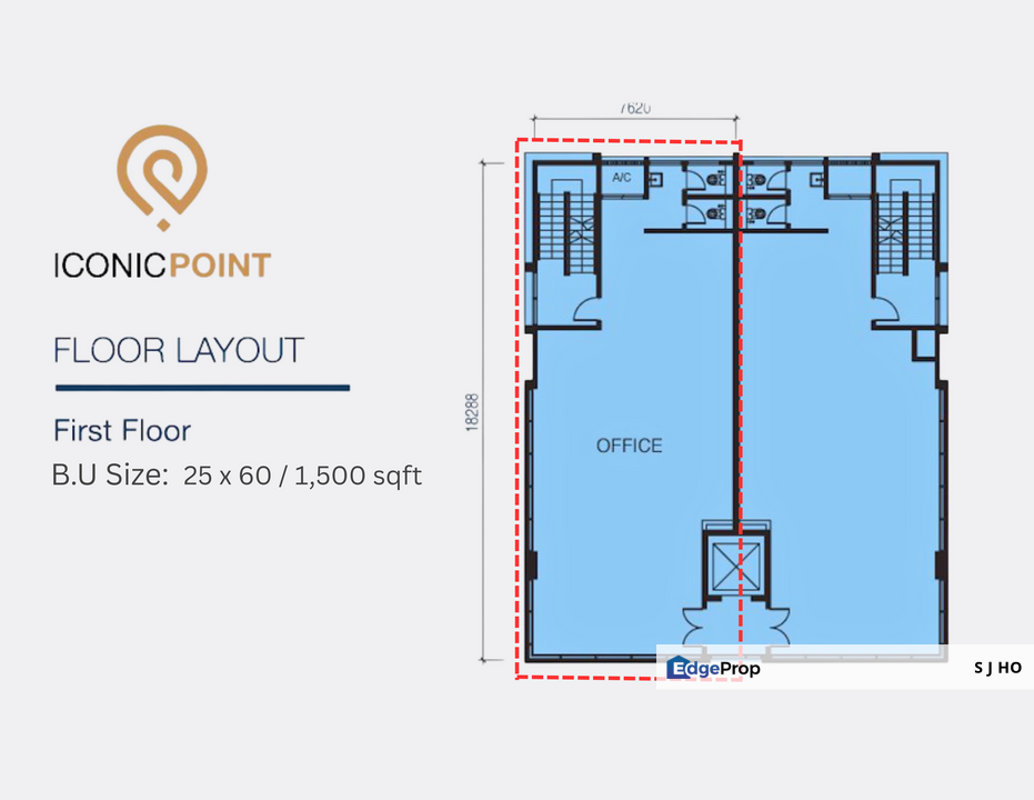 Commercial Lot / Office for Rent at Iconic Point, Simpang Ampat Penang, Penang, Simpang Ampat