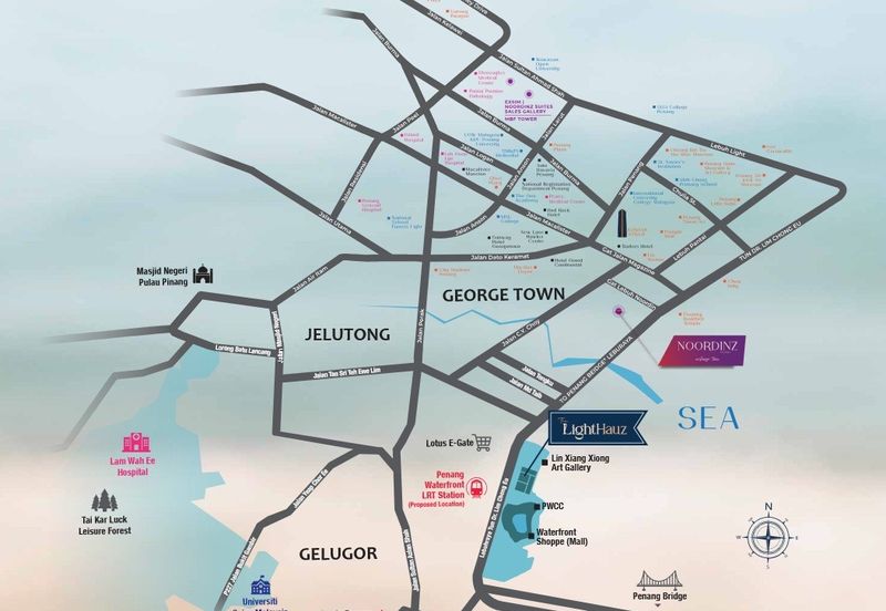 The LightHauz - Luxury Seafront Service Suites @ Penang Waterfront