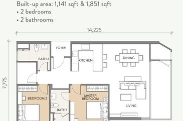 The Urban Resort Serviced Residence Penang (New Development at Seri Tanjung Pinang, Premier Address)