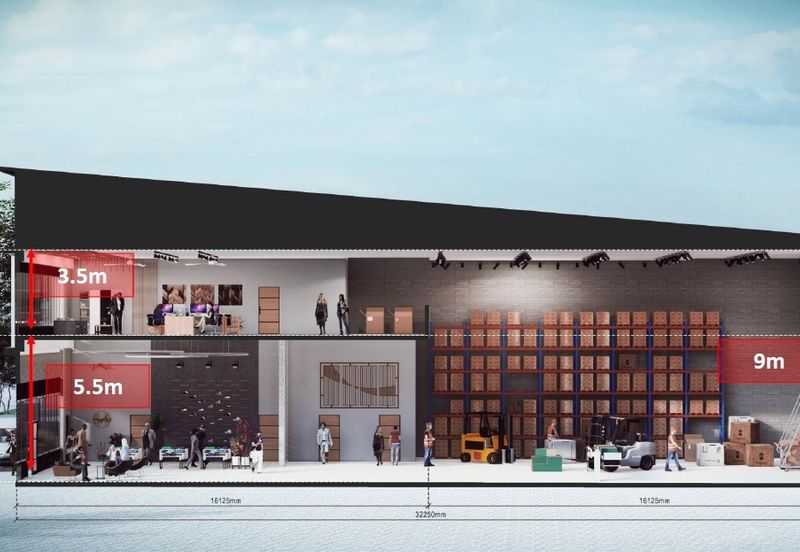 A-Park Industrial Park Batu Kawan, Semi-Detached Factory for Sale