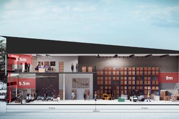 A-Park Industrial Park Batu Kawan, Semi-Detached Factory for Sale