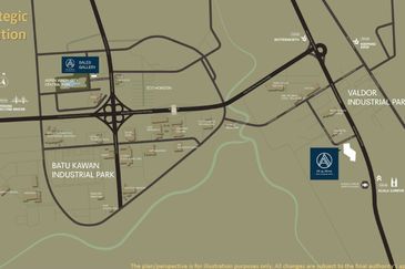 A-Park Industrial Park Batu Kawan, Semi-Detached Factory for Sale