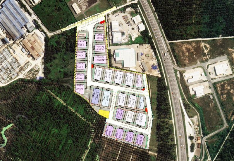 A-Park Industrial Park Batu Kawan, Semi-Detached Factory for Sale