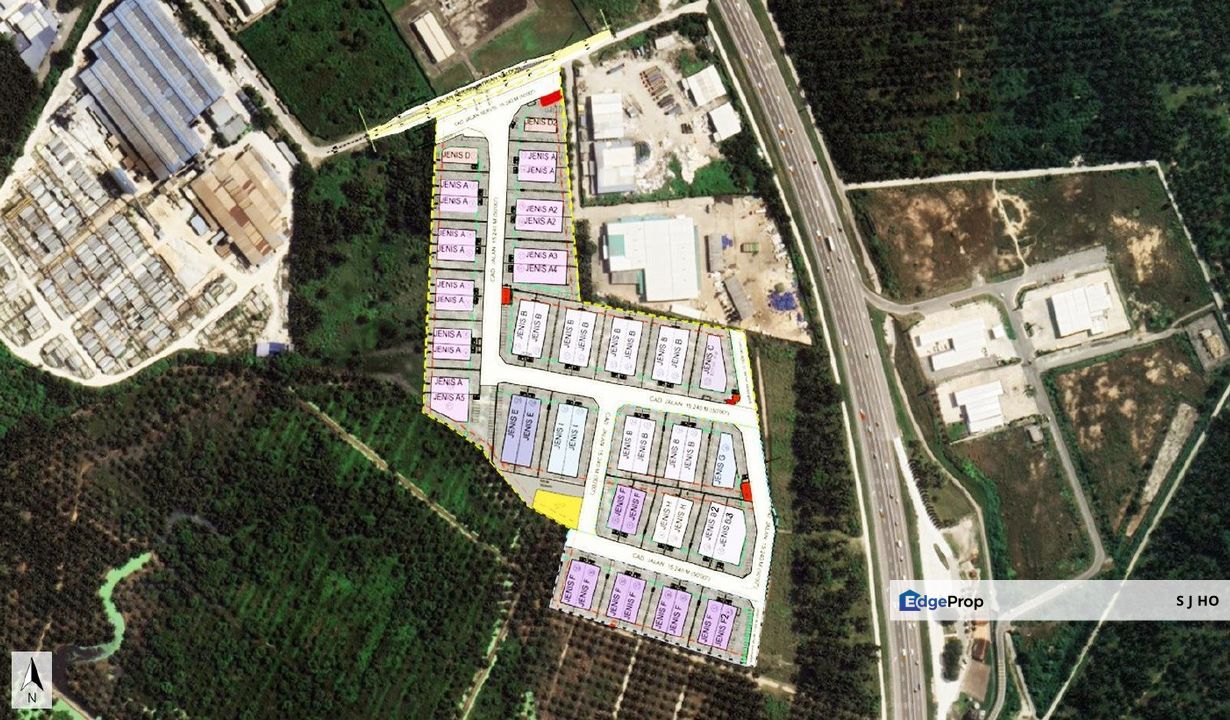 A-Park Industrial Park Batu Kawan, Semi-Detached Factory for Sale, Penang, Batu Kawan