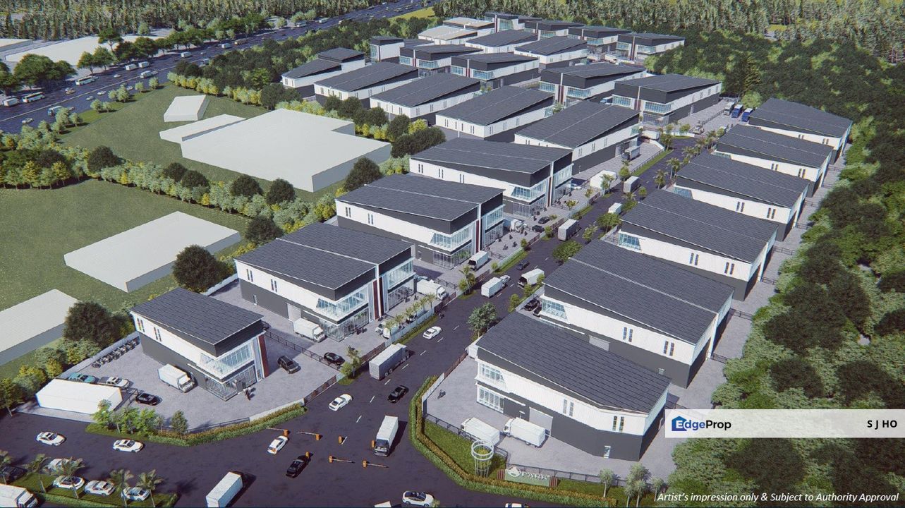 A-Park Industrial Park Batu Kawan, Semi-Detached Factory for Sale, Penang, Batu Kawan