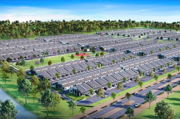 Rumah Mampu Milik Teres Setingkat di D'Aleena Tasek Gelugor