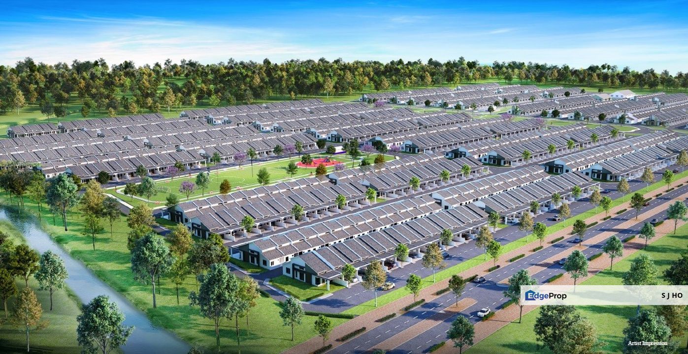 Rumah Mampu Milik Teres Setingkat di D'Aleena Tasek Gelugor, Penang, Tasek Gelugor