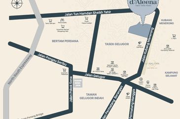 Rumah Mampu Milik Teres Setingkat di D'Aleena Tasek Gelugor