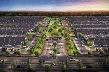 Rumah Mampu Milik Teres Setingkat di D'Aleena Tasek Gelugor