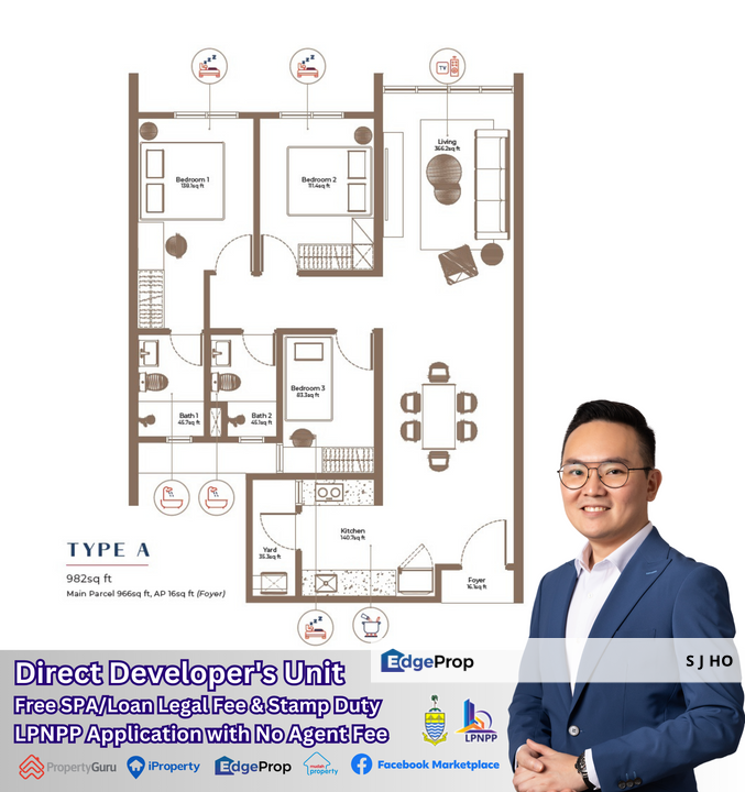 London Pavilion Open For All! - Lowest Price Deal - Last 45 Units to Grab!, Penang, Bayan Lepas