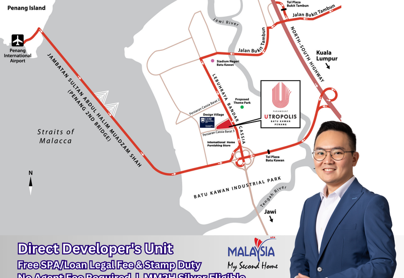 SAVANA @ UTROPOLIS BATU KAWAN - NEWLY COMPLETED PROPERTY - BKIP EMPLOYEE CORPORATE DEAL AVAILABLE!!