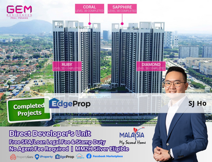 GEM Residences Prai - This Year 2025 Completed Project, Penang, Seberang Jaya